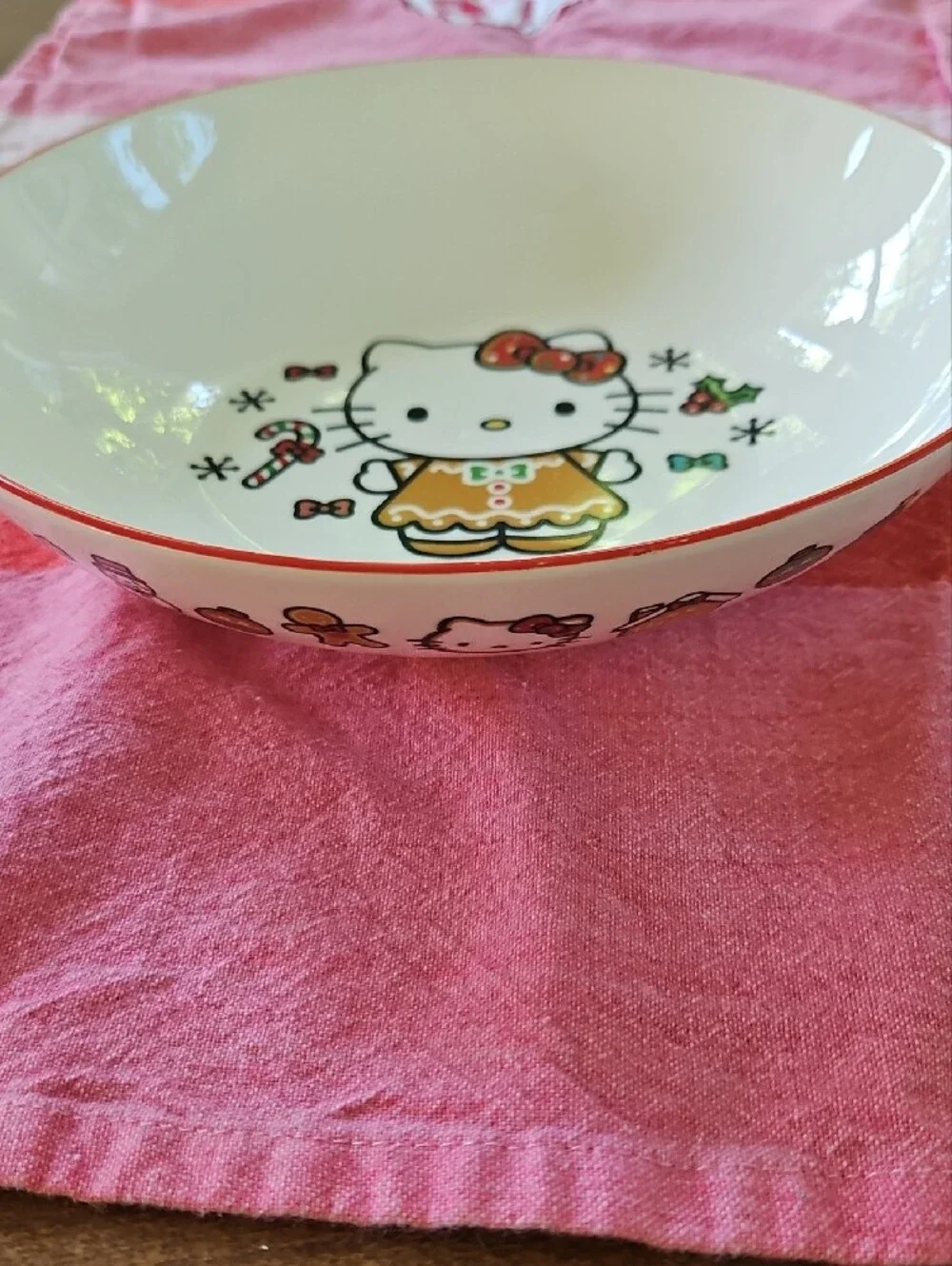 Hello Kitty Festive Holiday Bowl